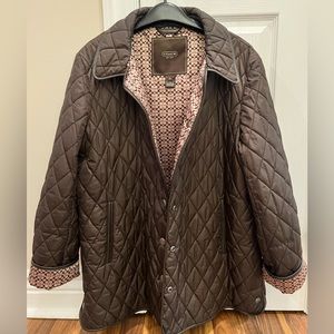 Coach Signature Quilted Riding Jacket (Women’s)